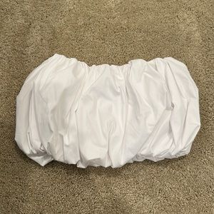 Zara Cropped bubble top